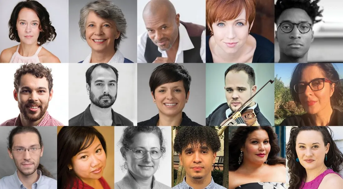 Collage of headshots.