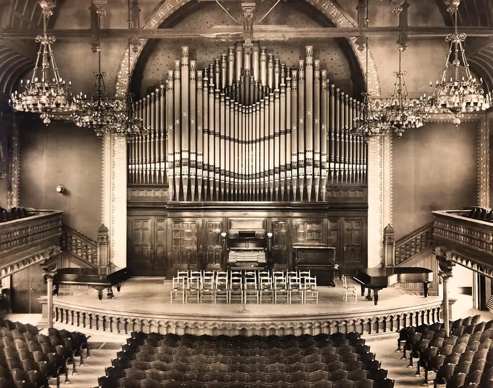 Crouse Auditorium.