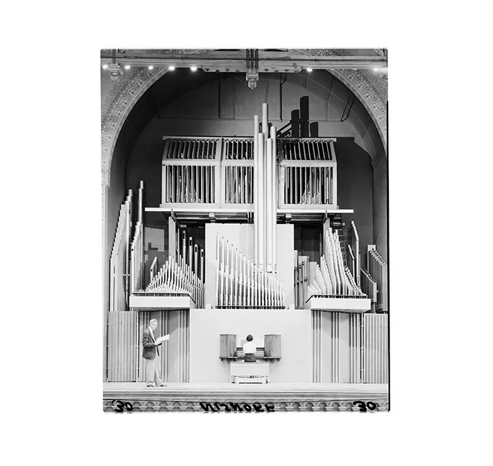 The Holtkamp Organ.