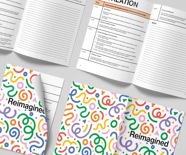 The open book of Reimagined.