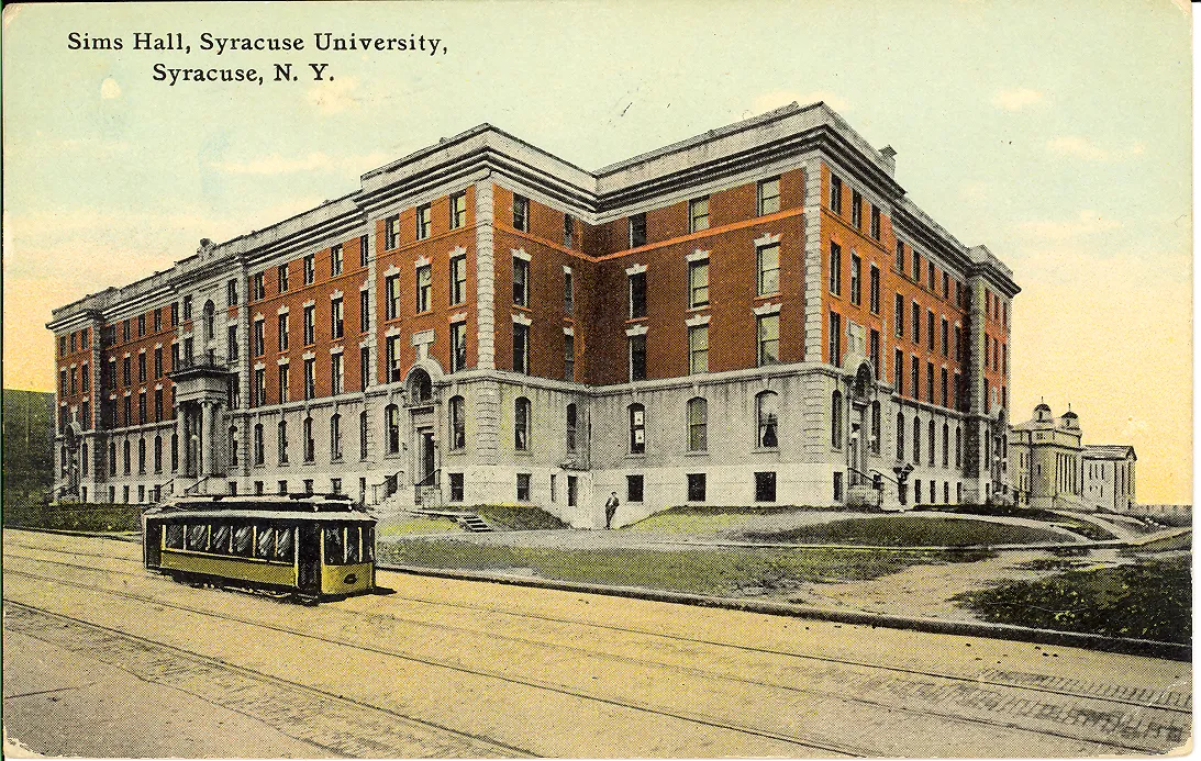 Illustration of Sims Hall