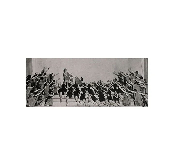 A production of Gluck's Orpheus.
