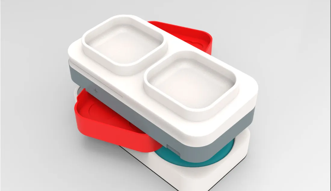 Health kit layers are rotatable