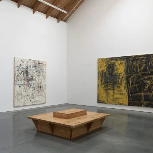 Installation view of “Louisa Chase: Below the Surface” at the Parrish Art Museum.