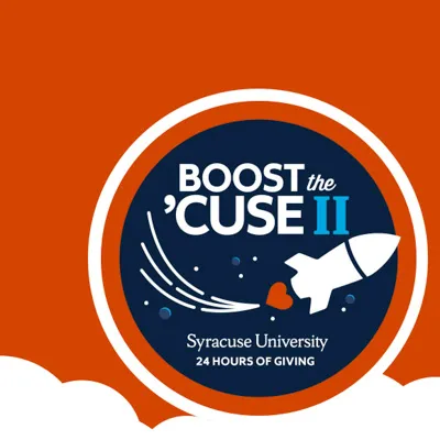 Flier that reads “Boost the ’Cuse II!”